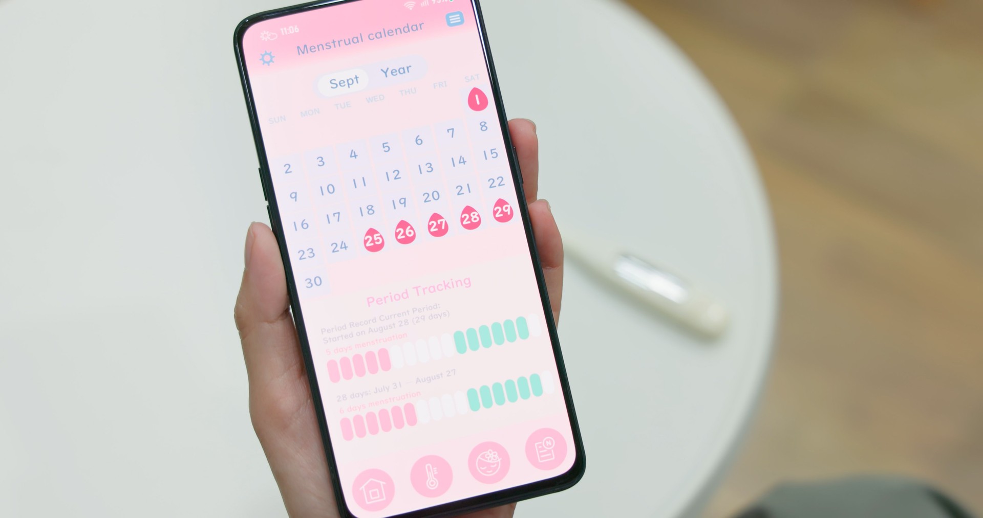 tracking period cycle app